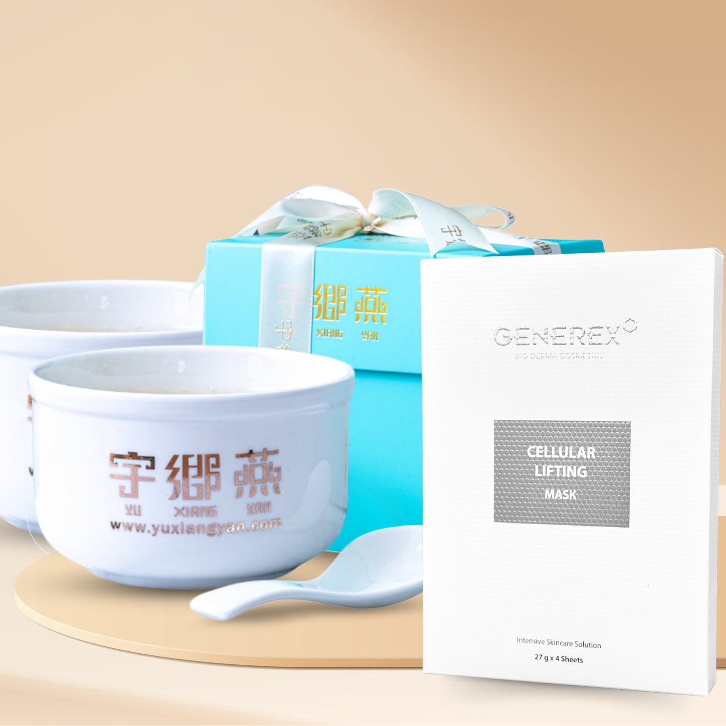 GENEREX FACE MASK (1 BOX) W CONCENTRATE BIRDNEST