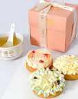 Concentrate Bird's Nest with Bird's Nest Flower Series Cheese Tarts (3 Pieces)