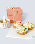 Concentrate Bird's Nest with Bird's Nest Flower Series Cheese Tarts (3 Pieces)