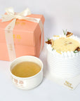 Concentrate Bird's Nest with Coffee Yuzu Cake