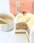 Concentrate Bird's Nest with Coffee Yuzu Cake