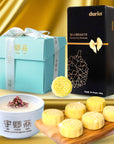 Concentrate Bird's Nest with Durian Snow Skin Durian Mooncakes
