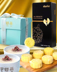 Concentrate Bird's Nest with Durian Snow Skin Durian Mooncakes