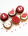 Concentrate Bird's Nest and Vday Cupcakes (6 Pcs)