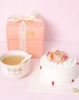 Concentrate Bird's Nest with Rose Lychee Bird's Nest Cake