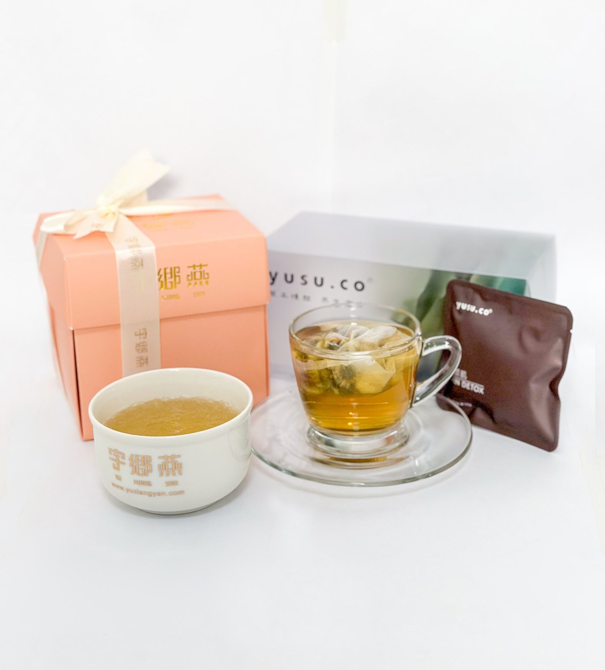 Concentrated Bird's Nest with Herbal Tea Bundles