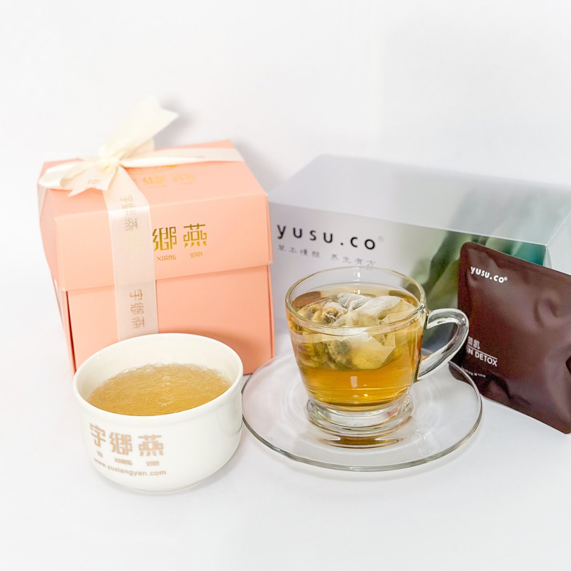 Concentrated Bird's Nest with Herbal Tea Bundles