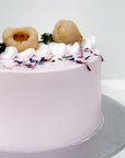 Concentrate Bird's Nest with Lychee Rose Cake