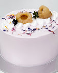 Concentrate Bird's Nest with Lychee Rose Cake