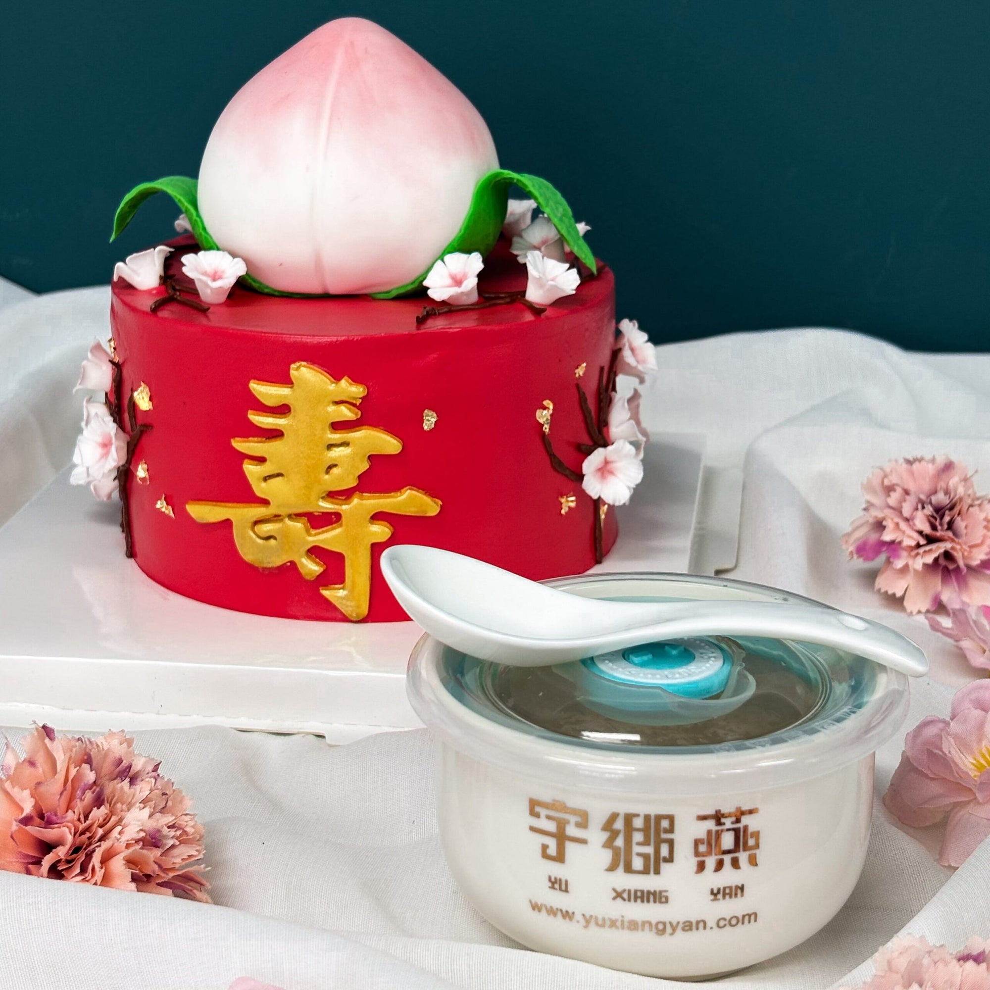 Concentrate Bird's Nest with Longevity Cake