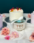 Concentrate Bird's Nest with Lychee Rose Cake