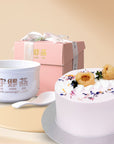 Concentrate Bird's Nest with Lychee Rose Cake