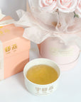 Concentrate Bird's Nest with Pink Roses Crystal Ball Bouquet