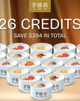 FRESH COOKED CONCENTRATE 26 CREDIT PACKAGE (SAVE A TOTAL OF $394)