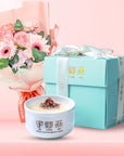 PINK ROSE BOUQUET W CONCENTRATE BIRDNEST