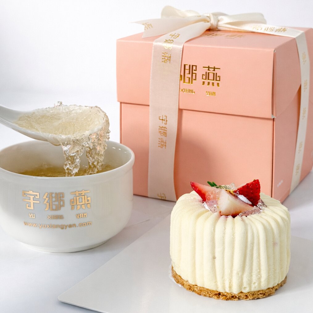 Concentrate Bird's Nest with Raspberry Bird's Nest Pomme (3 Inch)