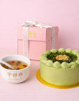 Concentrate Bird's Nest with Uji Matcha Cloud Cake