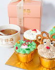 Concentrate Bird's Nest with Cupcakes (4 Pieces)