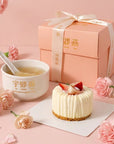 Concentrate Bird's Nest with Raspberry Bird's Nest Pomme (3 Inch)